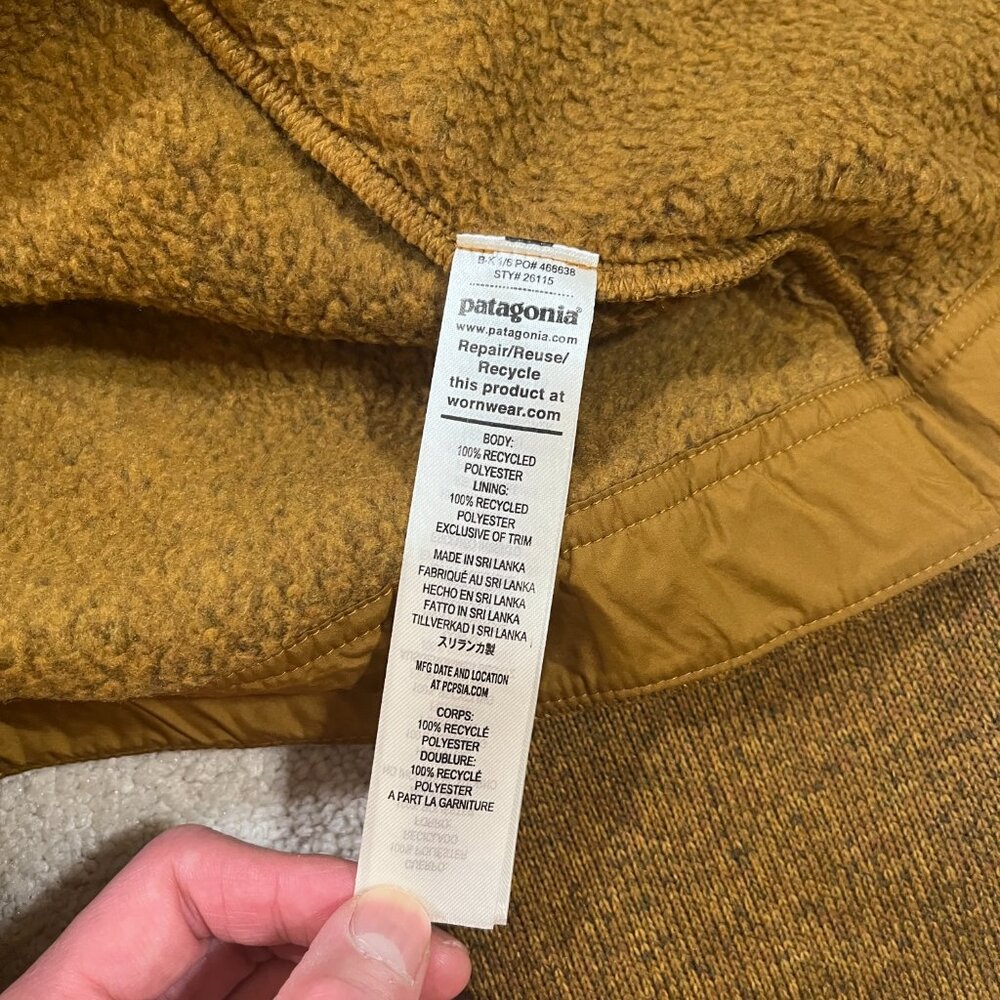 Patagonia Women's Utility Jacket in Olive Brown - Picture 10 of 12